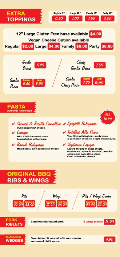 Menu Page 4