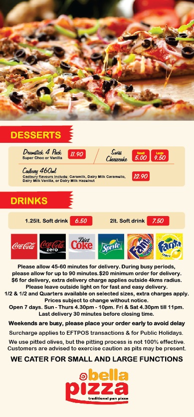 Menu Page 6